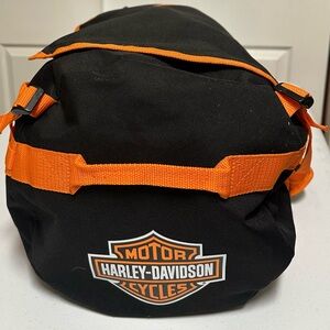 Harley-Davidson Imitation Version Canvas Large Duffle Bag NWOT